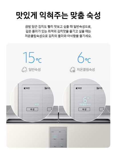삼성전자 김치플러스 RP20C3111EG 202L 2도어 뚜껑형 김치냉장고 방문설치 이미지 5